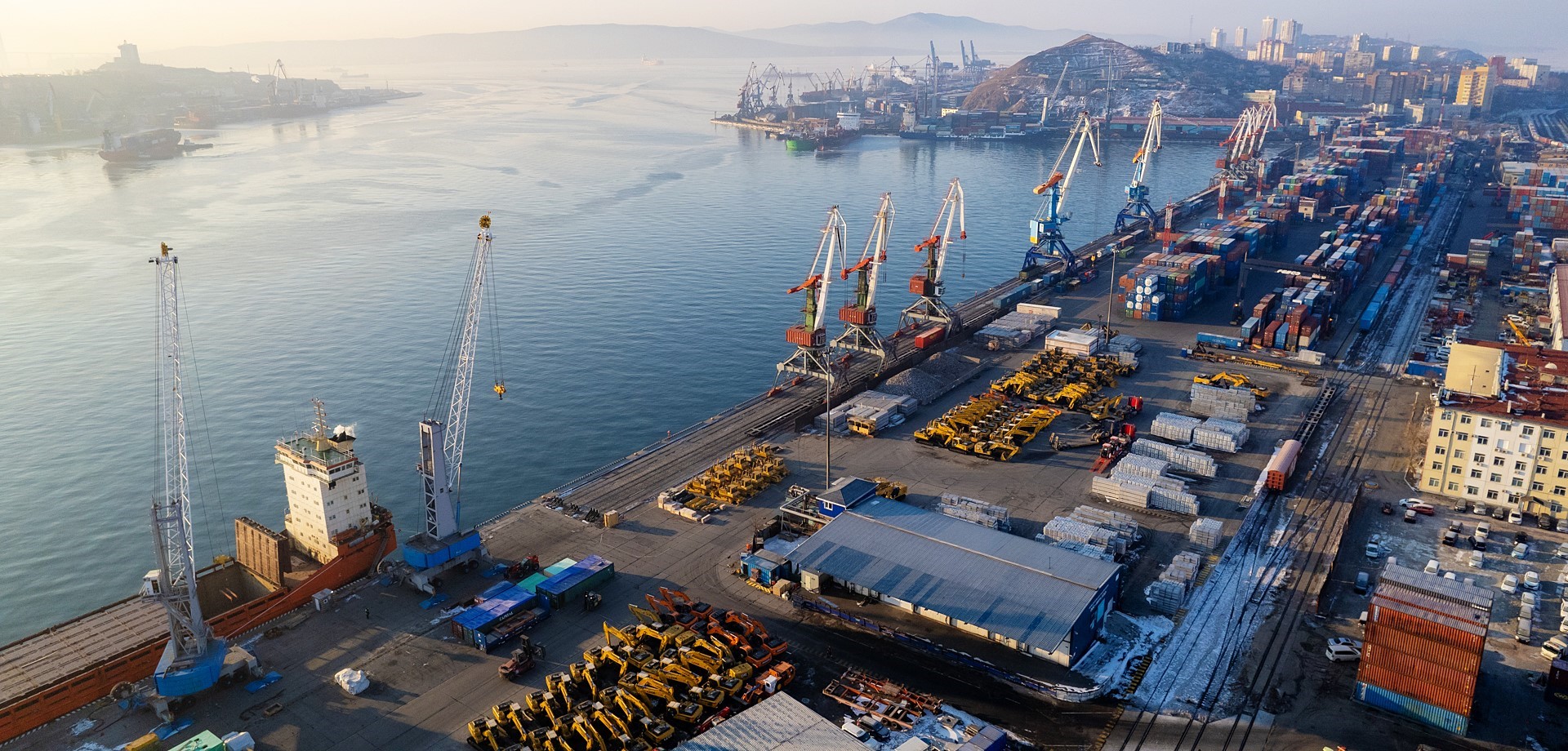 Domestic transportations from Vladivostok