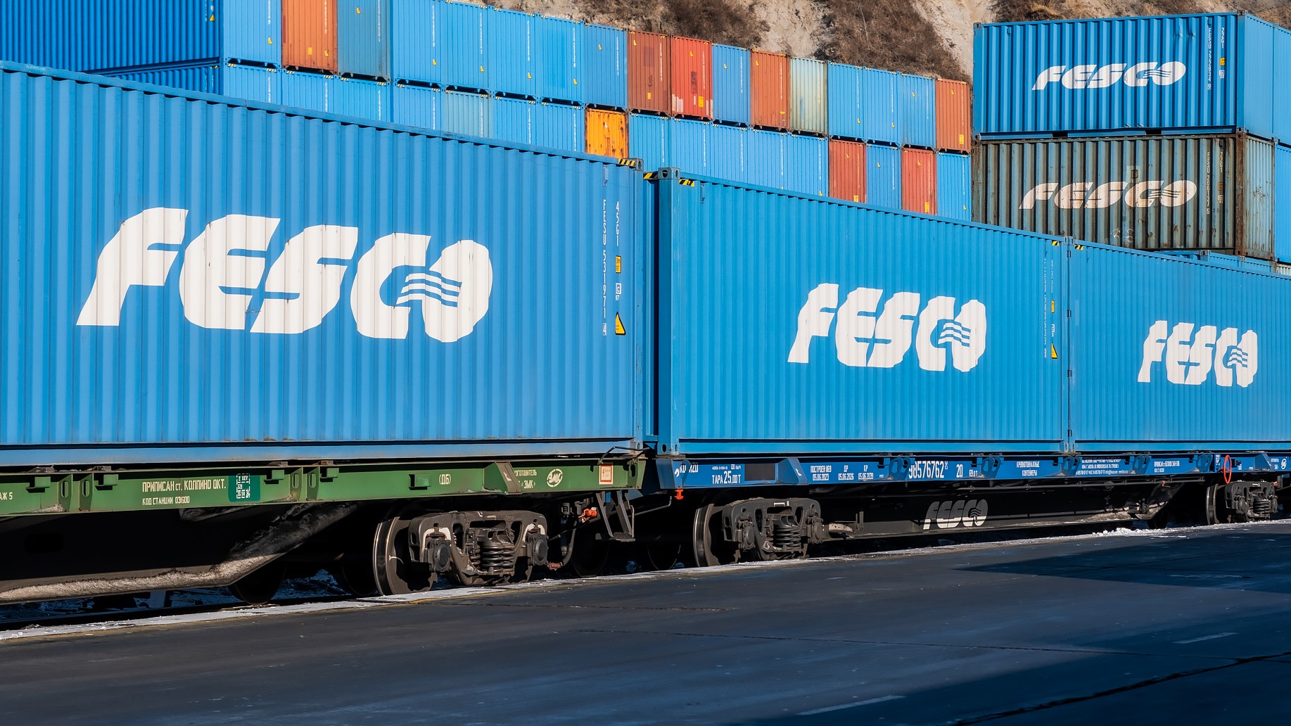FESCO увеличила количество отправок контейнерных поездов из Новороссийска в Москву до двух раз в неделю