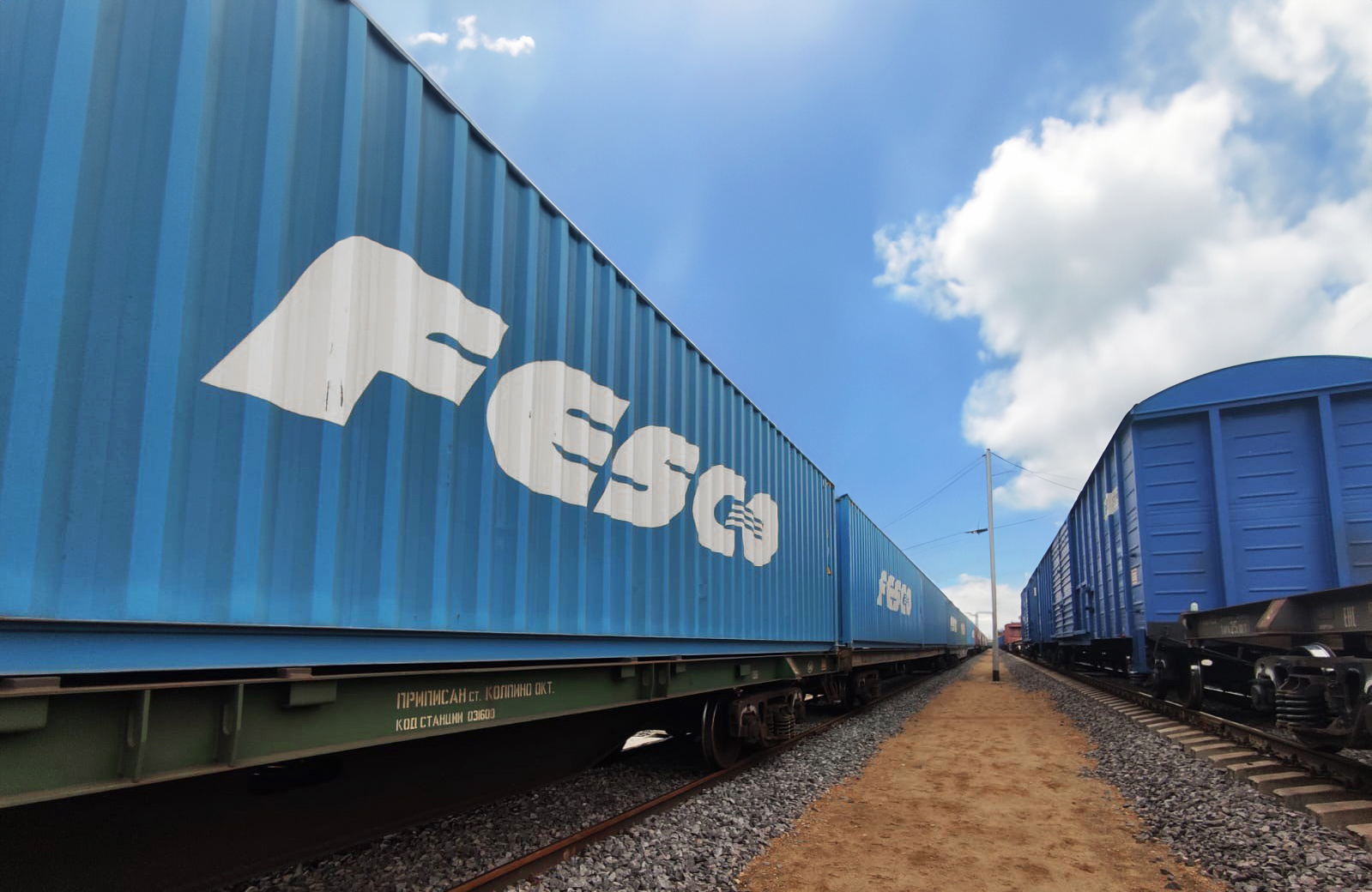 FESCO запустила регулярный контейнерный поезд из Сыктывкара во Владивосток